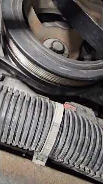 Stretch belt install with zip ties.