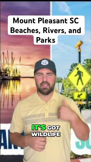 Mount Pleasant South Carolina: Beaches, Rivers, and Parks #shorts