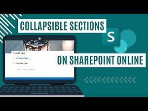 Creating collapsible sections on SharePoint Online