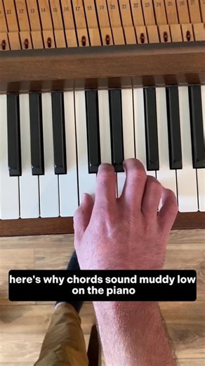 Understanding How Chords Sound Muddy on the Piano