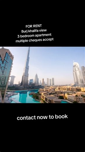 LUXURY BURJ KHALIFA VIEW APARTMENT