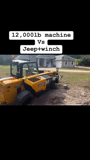 40K views · 365 reactions | Telehandler got stuck in a back yard #stuck #machines #rental #offroad #offroadrecovery #jeep | Matt Mckinzie | Facebook