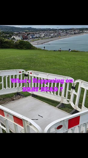 What's this all about on Bray Head ? #bray #countywicklow #ireland #doyouknow #mistry #summer #watchthisspace | Nick Eogan
