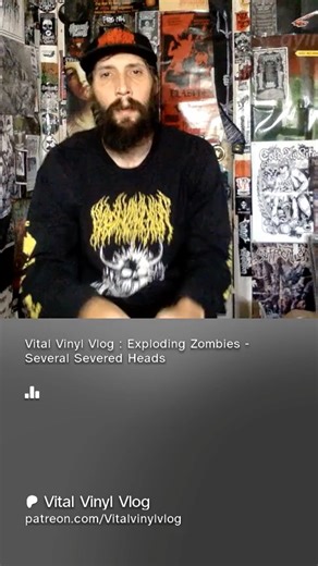 Adam Schnellenbach on Instagram: "@hellsheadbangers Hails! Listen To @explodingzombies : Vital Vinyl Vlog : Exploding Zombies - Several Severed Heads REPOST: https://www.patreon.com/posts/vital-vinyl-vlog-148222018?utm_medium=clipboard_copy&utm_source=copyLink&utm_campaign=postshare_creator&utm_content=join_link INFERNAL HAILS AND GRATITUDE TO YOU SICKOS FOR THANKFULLY SUGGESTING WE GRAB THIS MID-90's MIDWEST SLAB OF BRUTAL DEATH METAL AVAILABLE FOR THE FIRST TIME ON VINYL COURTESY OF HELLS HEAD