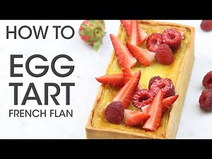 The Ultimate Creamy Egg Tart: French Chef Makes Traditional Parisian Flan | How To Cuisine