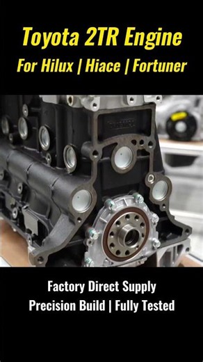 Toyota 2TR Engine | For Hilux, Hiace & Fortuner #toyota #2tr #engine