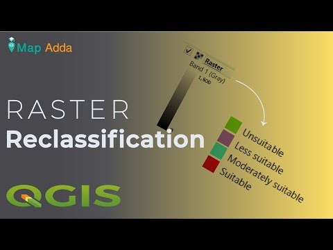 Raster Reclassification | QGIS Raster Calculator