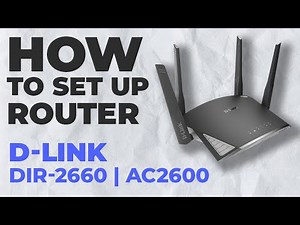 ✅ How to Setup D-LINK DIR-2660 | How to Set Up D-Link AC2600 DIR-2660 WiFi Router