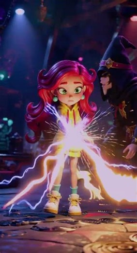 Mira unleashes her superpowers #miracle #disney #superpower#cartoon
