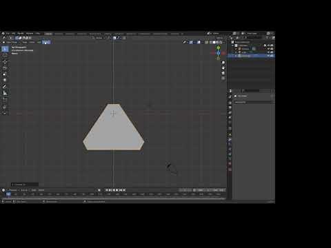 Blender - Make nice rounded triangle (curve) using bevel modifier