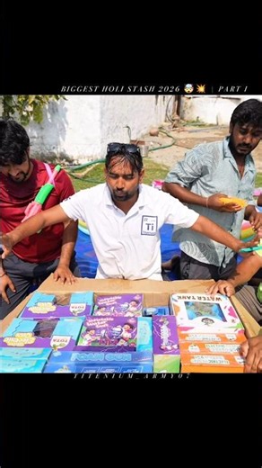 Part 1 | Biggest Holi 🫟 Stash |Mr Indian Hacker #shorts #ytshorts #mrindianhackershort