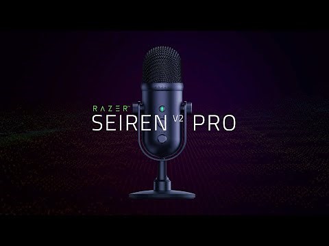 Razer Seiren V2 Pro | Professional Tone. Signature Sound.