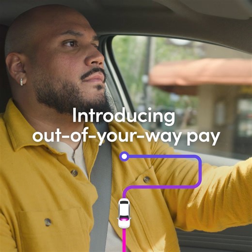 2.1K views · 820 reactions | Introducing more earnings for traffic, delays, and going out of your way | Lyft | Facebook