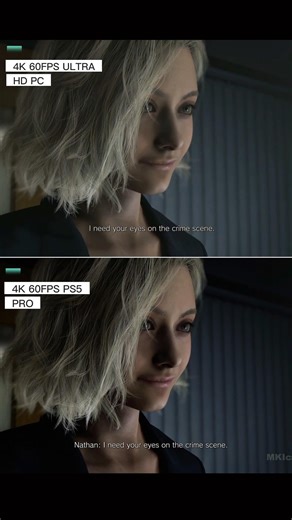 Resident Evil Requiem PC VS PS5 PRO #residentevilrequiem #comparison #pcgaming #ps5pro #residentevil