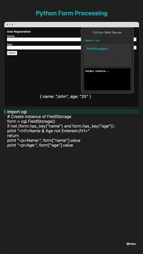 Explain how to make Forms in python.