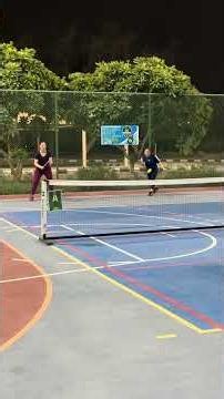 When tennis players tries pickle ball🎾🥰 #pickleballhighlights #trendgame #KSAlife🇸🇦🥰