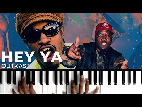 How To Play "HEY YA" By OutKast | Piano Tutorial (Hip Hop)