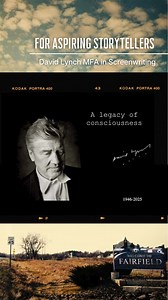 Fearless storytelling. Unbounded creativity. A supportive community. The David Lynch MFA in Screenwriting continues to honor the vision of our namesake, helping writers develop authentic voices while cultivating their inner clarity. Unlock the deepest levels of intuition. Stay true to your ideas. Now accepting applications for Fall 2026. | David Lynch Graduate School of Cinematic Arts