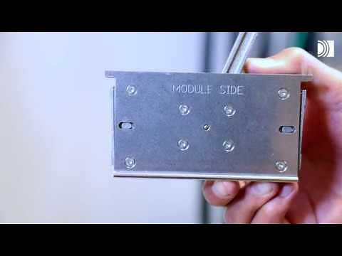 Roxtec module holder – for easy installation of cable and pipe seals