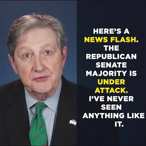 2K reactions · 462 shares | John Kennedy here. Chuck Schumer only needs 4 seats to take control in November and we can’t let that happen. Chip in today to protect our Senate Majority. | NRSC | Facebook