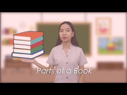 Parts of a Book - Grade 2 English