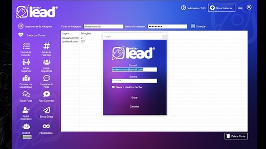 InstaLead® 4.0 - INOVAMOS | Líder em Extração de Dados do Instagram