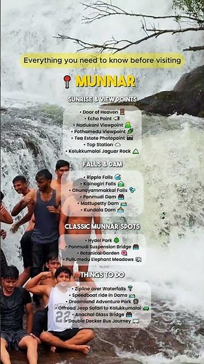 ❤️ Places to visit in Munnar, Kerala😍| Complete Guide
