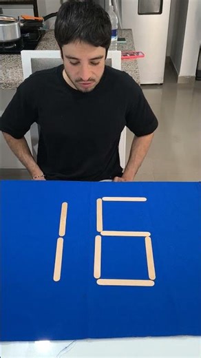 Form the largest number by moving two sticks.