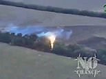 Footage shows Ukrainian drone dropping molten thermite on Russian-held treeline