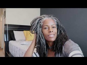 Grey Sisterlocks | Grey Loc Journey | Simple Styles