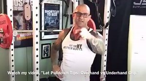 36K views · 346 reactions | What's the difference between overhand- and underhand-grip pull downs? Use the link below to watch my full video that will help you maximize your back growth! https://youtu.be/XSG-0qIq9q8 | Dr. Jim Stoppani | Facebook