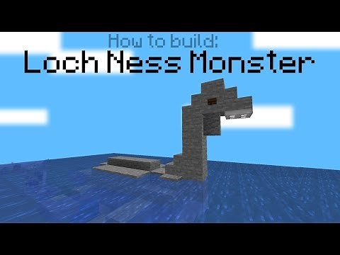 Minecraft | How To Build: Loch Ness Monster