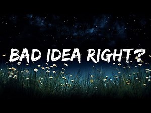 Olivia Rodrigo - bad idea right? (Lyrics) | 1 Hour Lyrics