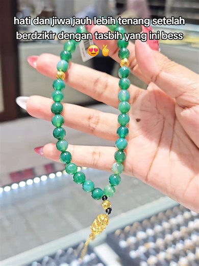 Limited edition besss, TASBIH EMAS kadar 16K 🥰🫶 Siap menemani ibadahmu jadi lebih kusyu', menenangkan hati dan jiwa 🤭✨️ Yukkk dapatkan tasbih emas iniii hanya di Ny Oerip Muda yaaa 🤩🛍 #tasbihemas #tokoemasnyonyaoeripmuda #fyp #perhiasankekinian #viral