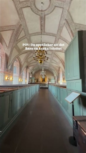 The church inside Kalmar Castle
