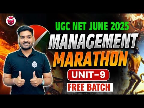 UGC NET June 2025 Management Marathon | Unit 9 International Business & Artificial Intelligence