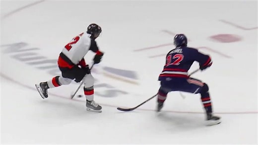 Gavin McKenna turns heads with wicked move and backhand pass