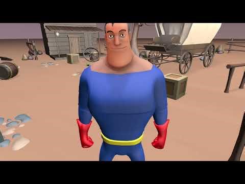 Muvizu superhero robot