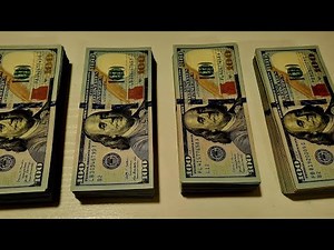 Counting nice stack of USD $$$