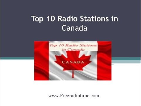 Top 10 radio stations in Canada