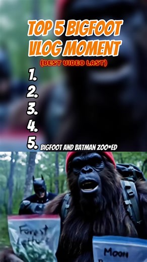 Top 5 Big foot vlog moments - #top5 #bigfoot #aibigfoot #bigfootvlogs