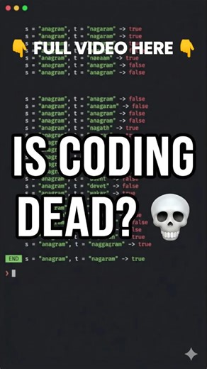Is Coding DEAD 💀 | Devs are Scared #shorts