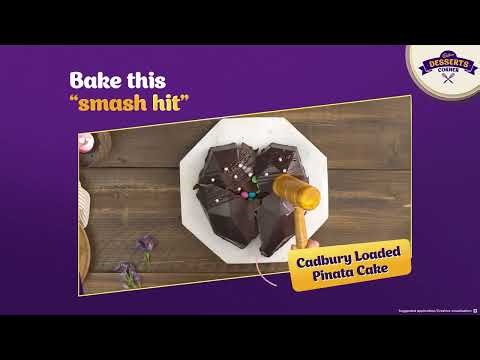 Piñata Cake Recipe with Hammer (Smashingly Delicious!) | Desserts Corner