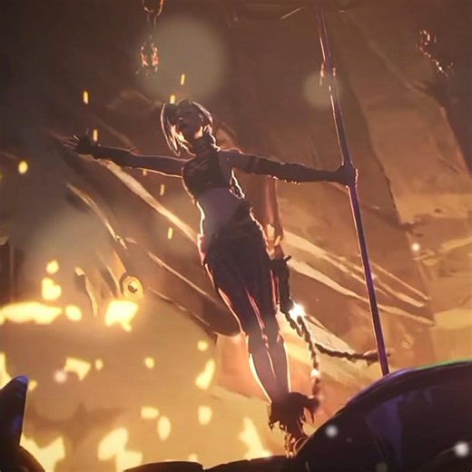 Majestic Jinx/Powder 💙 #arcane #jinx #powder #edit #foryou