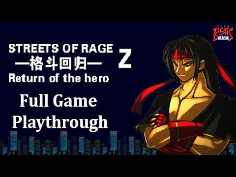 Streets of Rage Z: Return of the Hero (OpenBOR) | Full Game Playthrough