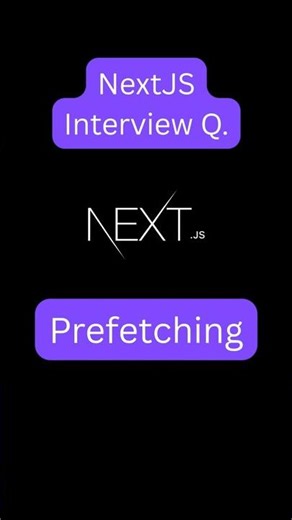 NextJS Prefetching #nextjs #frontend #programming