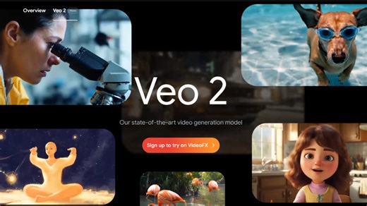 Google's Veo 2 makes a big, faithful leap to 4K compared to the first Veo's 1080p