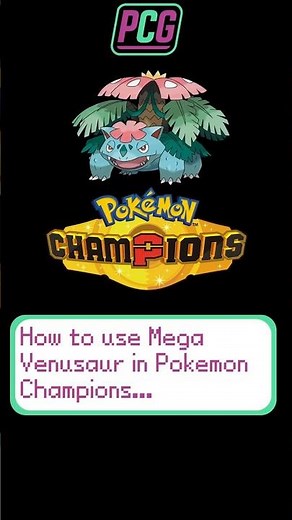 How to use Mega Venusaur in Pokemon Champions! #pokemon #gen9 #pokemonchampions #vgc #pokemongo