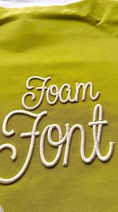 Puff Embroidery Font Machine Embroidery Designs 3D Raised Puffy Foam Alphabet 2.5, 3, 4 and 5 Inches Monogram Handwritten Script Font, BX - Etsy