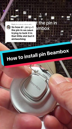 How to Install the Pin in Beambox